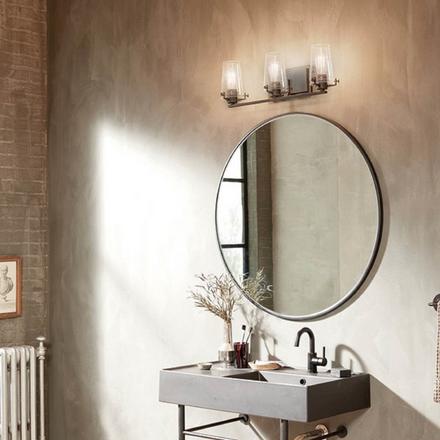 Alton Natural Brass Triple Sconce Alton Triple Sconce