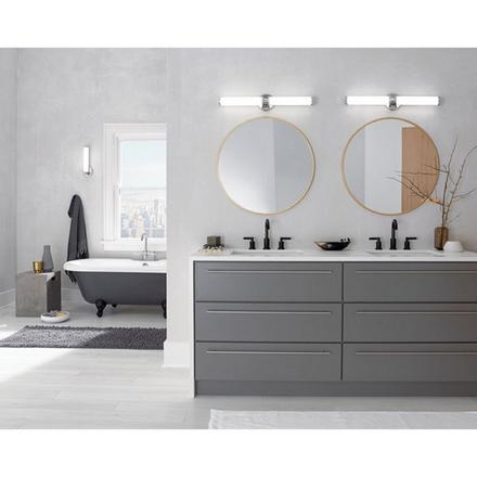 Indeco Polished Nickel LED Sconce Indeco LED Sconce