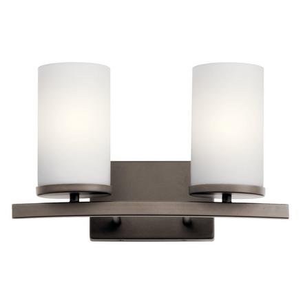 Crosby Old Bronze Double Sconce Crosby Double Sconce