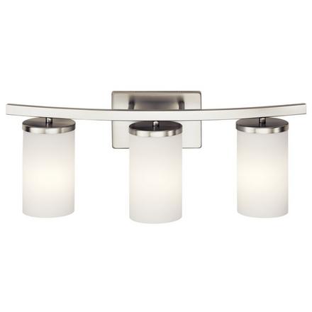 Crosby Brushed Nickel Triple Sconce Crosby Triple Sconce