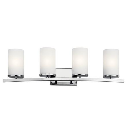 Crosby Chrome Quad Sconce Crosby Triple Sconce