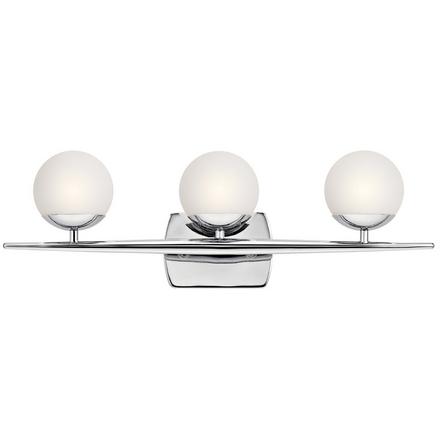 Jasper Chrome Triple Sconce Jasper Triple Sconce