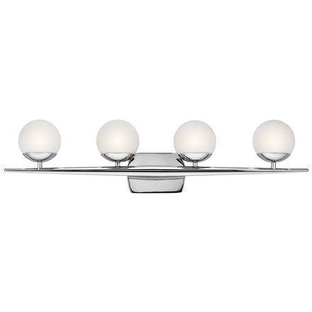 Jasper Chrome Quad Sconce Kichler Jasper Quadruple Sconce