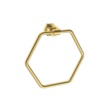 Xander Brushed Gold Towel Ring Xander Brushed Gold Towel Ring