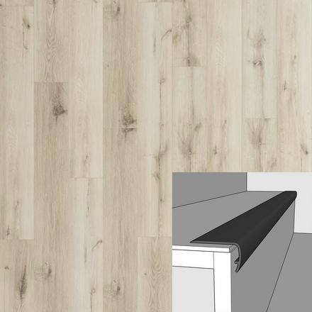 Manchester Ridge 94in. Vinyl Overlapping Stair Nose Manchester Ridge 94in. Vinyl Overlapping Stair Nose