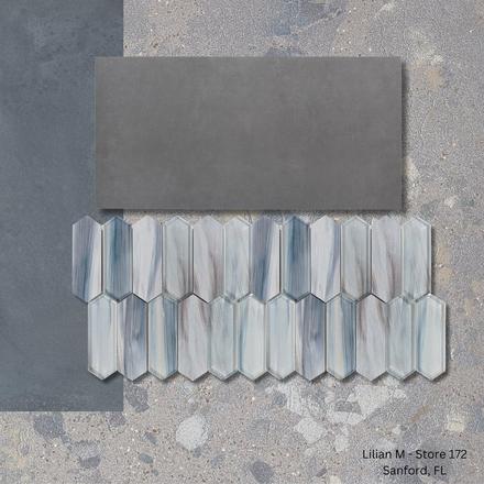 Daybreak Picket Glass Mosaic Daybreak Picket Glass Mosaic