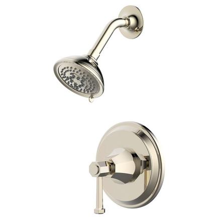 Fleur Polished Nickel Shower Head Fleur Polished Nickel Shower Head
