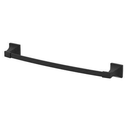 Luxe Matte Black 18 in. Towel Bar Luxe Matte Black 18 in. Towel Bar