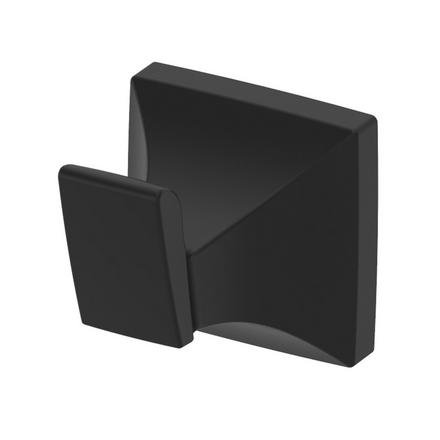 Luxe Matte Black Robe Hook Luxe Matte Black Robe Hook