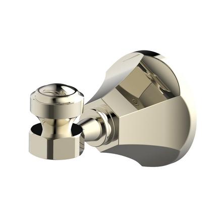 Lucia Polished Nickel Robe Hook Lucia Polished Nickel Robe Hook
