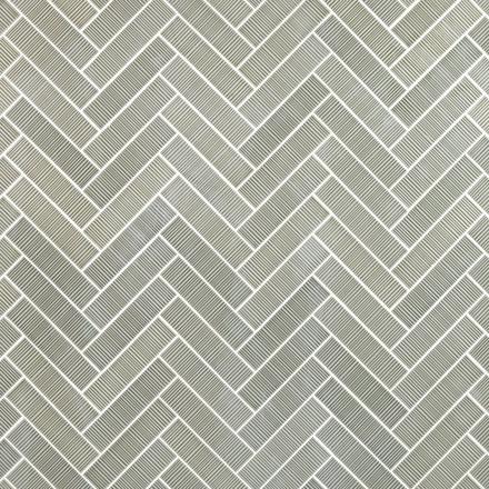 Ribbed Thyme Glossy Ceramic Tile Ribbed Thyme Glossy Ceramic Tile