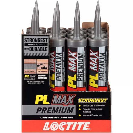 Loctite 9oz. PL Premium Max Construction Adhesive Loctite 9oz. PL Premium Max Construction Adhesive