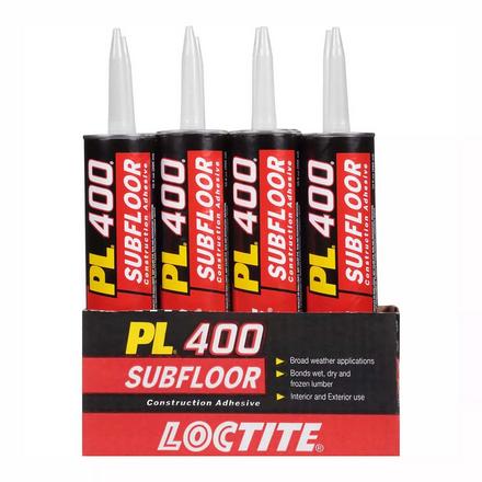 Loctite 10oz. PL 400 Subfloor Adhesive Loctite 10oz. PL 400 Subfloor Adhesive