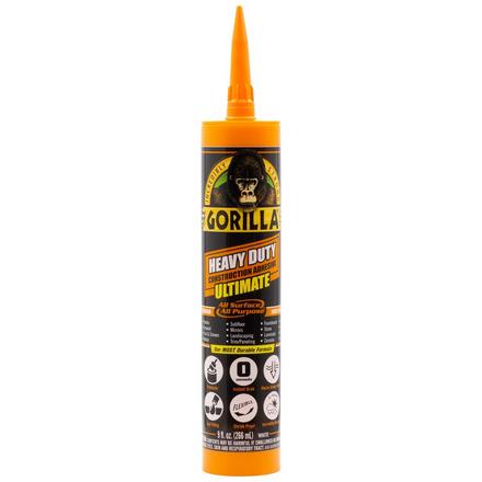 Gorilla 9oz. Ultimate Construction Adhesive Gorilla 9oz. Ultimate Construction Adhesive