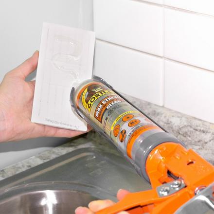 Gorilla 9oz. Clear Ultimate Construction Adhesive Gorilla 9oz. Clear Ultimate Construction Adhesive