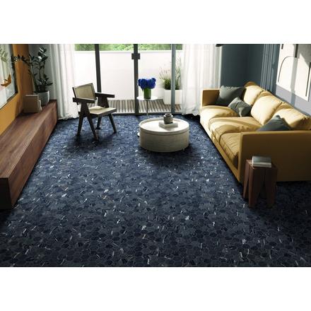 Storico Noche Hexagon Porcelain Mosaic Storico Noche Hexagon Porcelain Mosaic