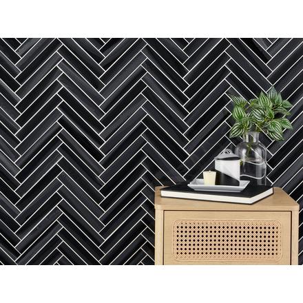 Dominica Herringbone Glass Mosaic Dominica Herringbone Glass Mosaic