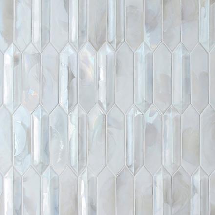 Perla Picket Hot Glass Dimensional Mosaic Perla Picket Hot Glass Dimensional Mosaic