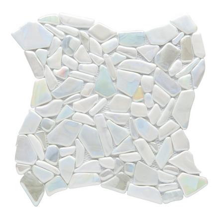 Bora Bora Pebble Hot Glass Mosaic Bora Bora Pebble Hot Glass Mosaic