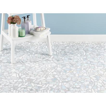 Bora Bora Pebble Hot Glass Mosaic Bora Bora Pebble Hot Glass Mosaic