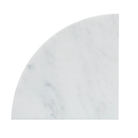 Carrara Marble White Corner Shelf Carrara Marble White Corner Shelf