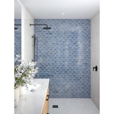 Sirena Hot Glass Fan Mosaic Sirena Hot Glass Fan Mosaic