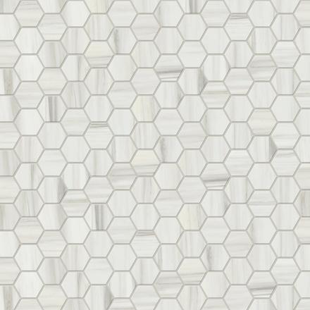 Carrara Zebrino Hexagon Porcelain Tile Carrara Zebrino Hexagon Porcelain Tile