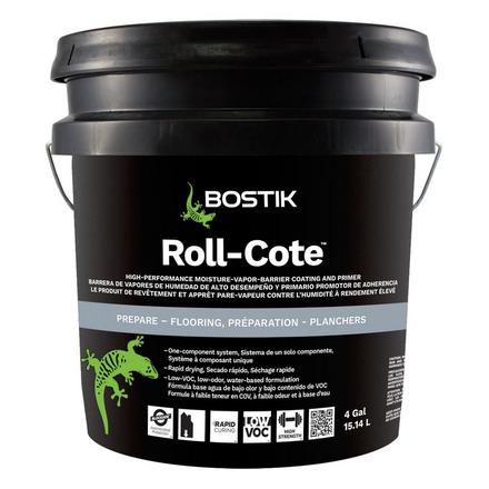 Bostik Roll-Cote High Performance Moisture Vapor Barrier Coating and Primer Bostik Roll-Cote High Performance Moisture Vapor Barrier Coating and Primer