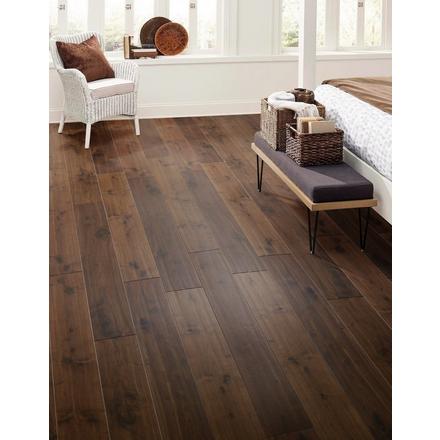 Wassila Valley Walnut Hand Scraped Water-Resistant Engineered Hardwood Wassila Valley Walnut Hand Scraped Water-Resistant Engineered Hardwood