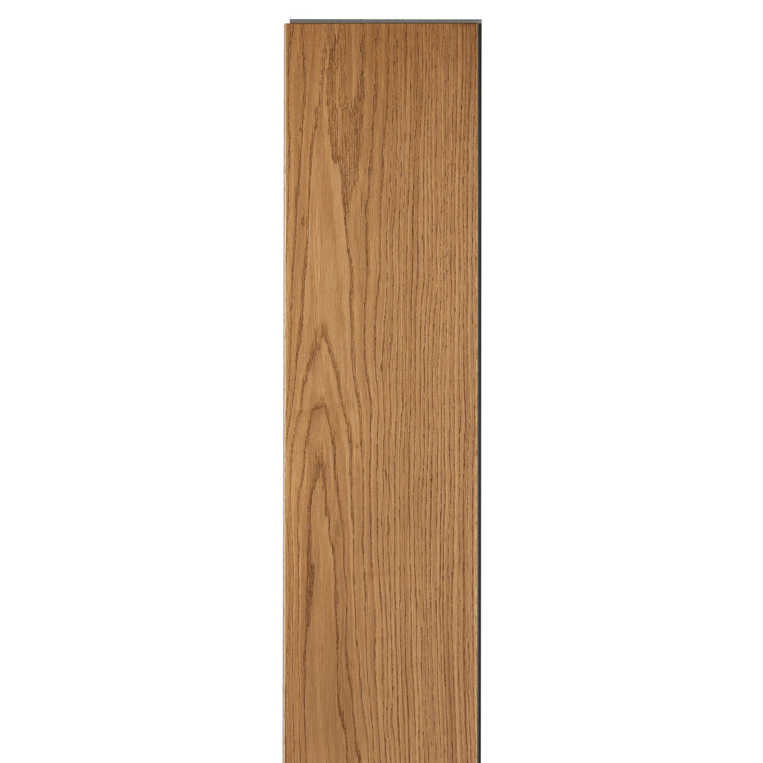 Conroe Falls White Oak Wire-Brushed Water-Resistant Engineered Hardwood