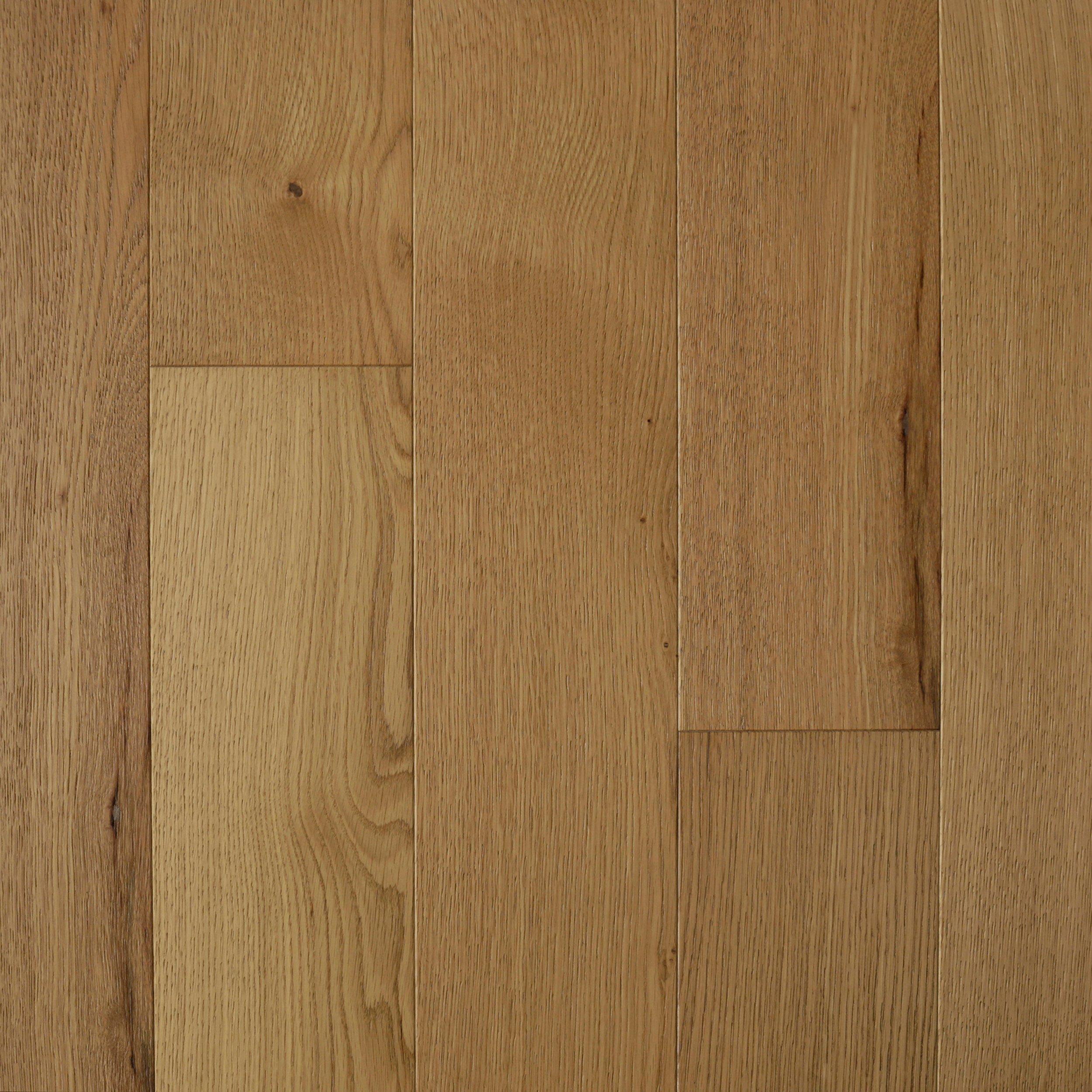 Conroe Falls White Oak Wire-Brushed Water-Resistant Engineered Hardwood