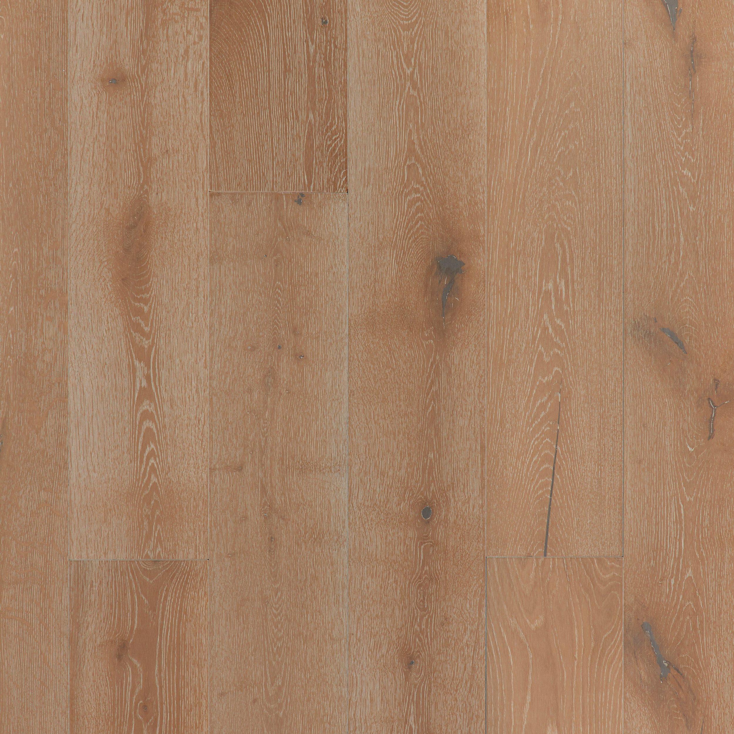 Harbison White Oak Wire-Brushed Engineered Hardwood