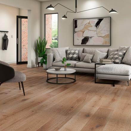 Harbison White Oak Wire-Brushed Engineered Hardwood Harbison White Oak Wire-Brushed Engineered Hardwood