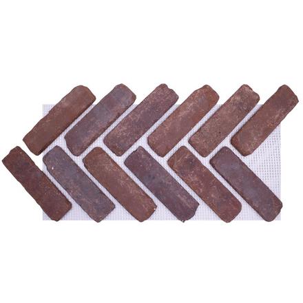 Boston Mill Thin Brick Herringbone Panel Boston Mill Thin Brick Herringbone Panel