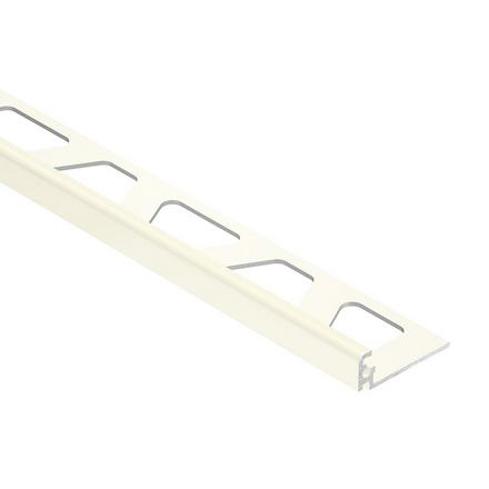 Schluter Jolly Edge Trim 3/8in. Aluminum White Schluter Jolly Edge Trim 3/8in. Aluminum White