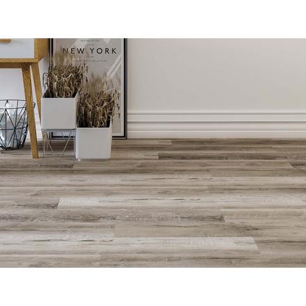 Highguard Silver Waterproof Rigid Core Luxury Vinyl Plank - Foam Pad Highguard Silver Waterproof Rigid Core Luxury Vinyl Plank - Foam Pad