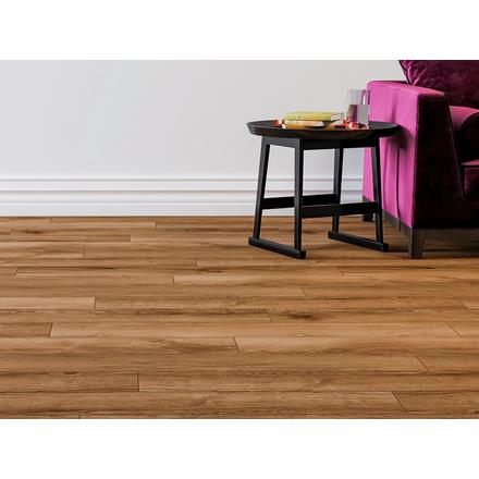 Gunstock Oak Waterproof Rigid Core Luxury Vinyl Plank - Cork Pad Gunstock Oak Waterproof Rigid Core Luxury Vinyl Plank - Cork Pad