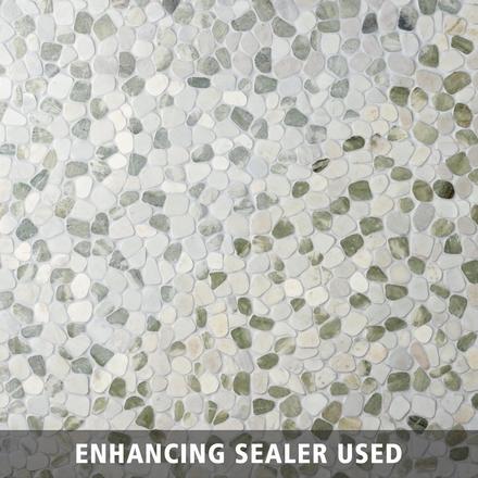 Kauai Tumbled Pebble Mosaic Kauai Tumbled Pebble Mosaic