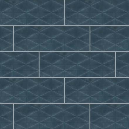 Antique Blue Diamond Wall Tile Antique Blue Diamond Wall Tile
