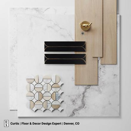 Midcentury Gold Ceramic Tile Midcentury Gold Ceramic Tile