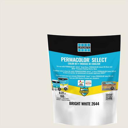 Laticrete 44 Permacolor Select Bright White Grout Laticrete Permacolor Select Grout