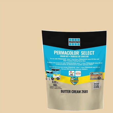 Laticrete 81 Permacolor Select Butter Cream Grout Laticrete Permacolor Select Grout