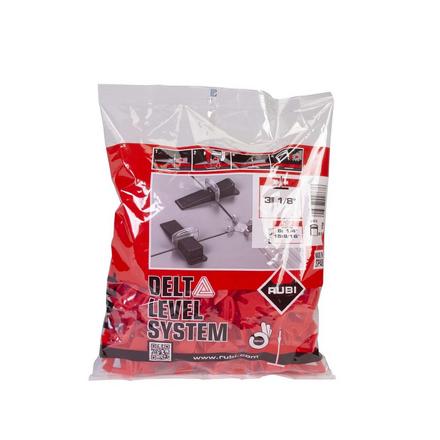 Rubi 1/8in. Delta Leveling Clips 200 count Rubi 1/8in. Delta Leveling Clips 200 count