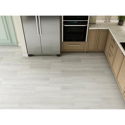 White Valentino Waterproof Rigid Core Luxury Vinyl Tile - Foam Pad White Valentino Waterproof Rigid Core Luxury Vinyl Tile - Foam Pad
