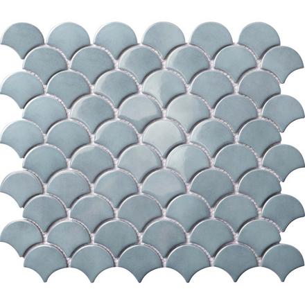 La Jolla Fan Porcelain Mosaic La Jolla Fan Porcelain Mosaic