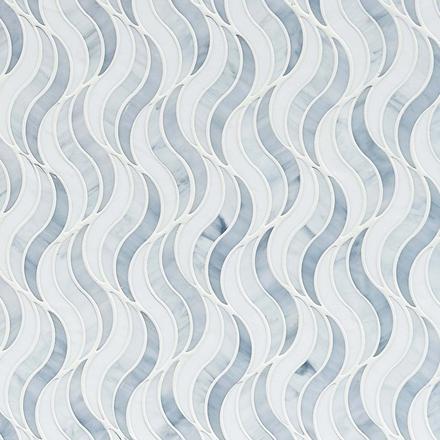 Santana Wave Art Glass Mosaic Santana Wave Art Glass Mosaic