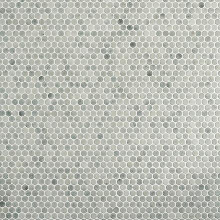 Seafoam Mist Matte Penny Porcelain Mosaic Seafoam Mist Matte Penny Porcelain Mosaic