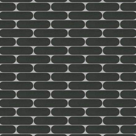 Basalt Elongated Oval Honed Mosaic Basalt Elongated Oval Honed Mosaic