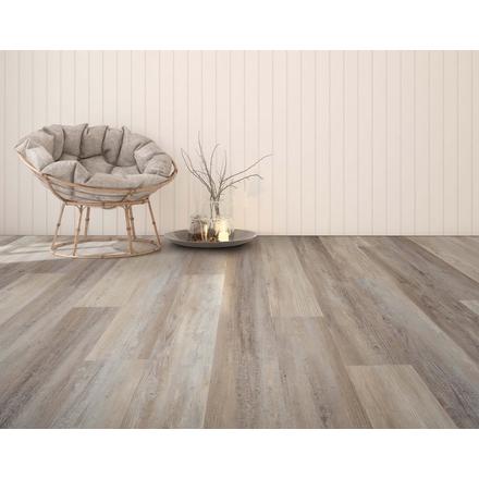 Mountain White Waterproof Rigid Core Luxury Vinyl Plank - Cork Pad Mountain White Waterproof Rigid Core Luxury Vinyl Plank - Cork Pad