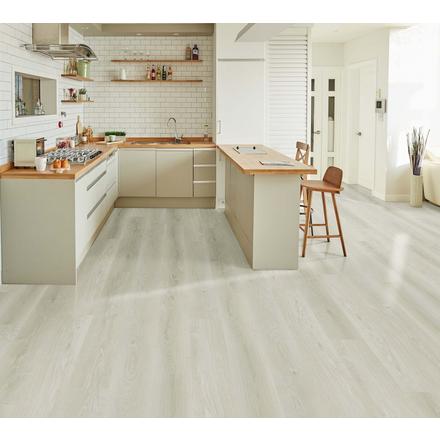 Iced Oak Waterproof Rigid Core Luxury Vinyl Plank - Foam Pad Iced Oak Waterproof Rigid Core Luxury Vinyl Plank - Foam Pad